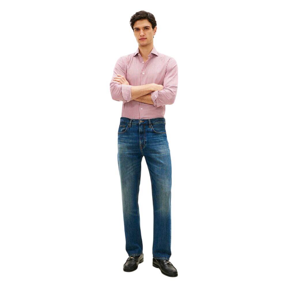 Tommy Hilfiger Dover Whiskered Regular Straight Leg Jeans